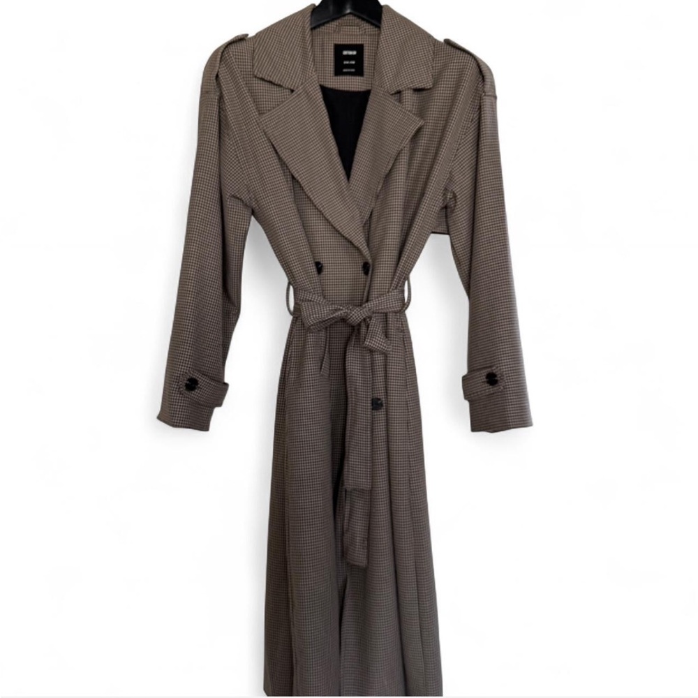 Cotton On Lottie Check Trench Coat
